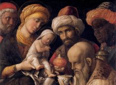 Adorazione Magi Mantegna